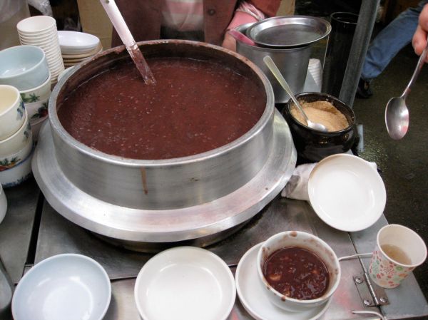 찜질방 식혜와 계란