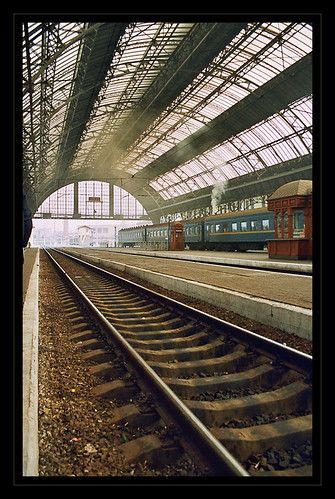 A train station platform