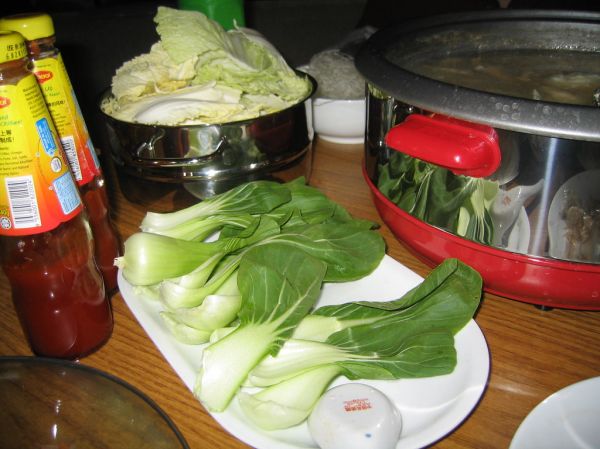 Whole napa cabbages used for making kimchi