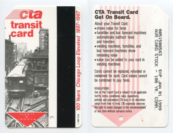 Hand tapping a transit card at a subway gate